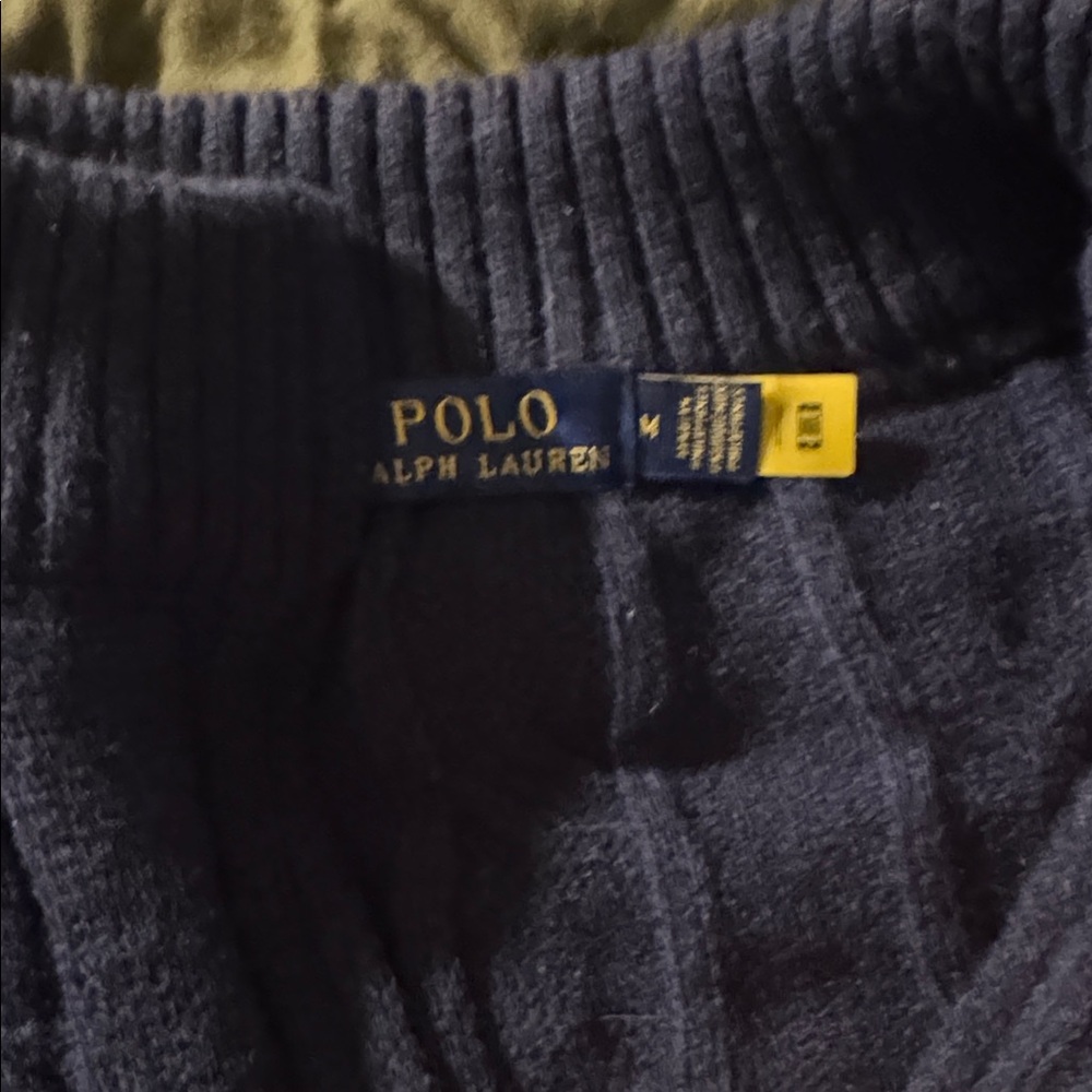 Ralph Lauren half zip knit sweater - Picture 6 of 6